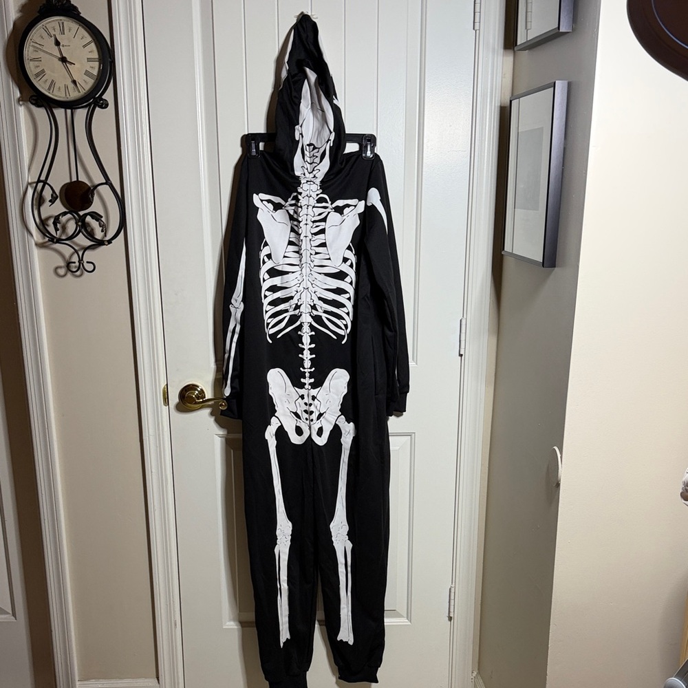 Adult Women Full Skeleton Pijama  Onesie - Picture 6 of 6